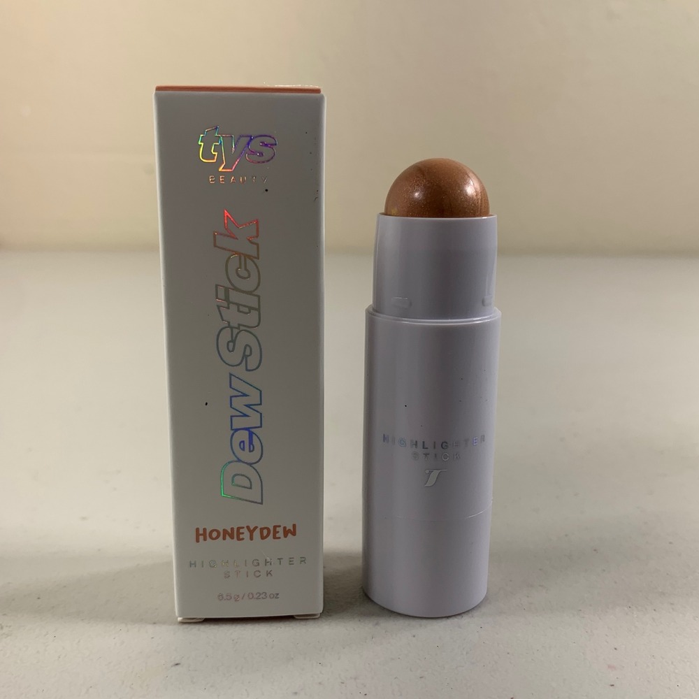 TYS Beauty Dew Stick Honeydew Highlighter Stickâ Glow Finish Full Size